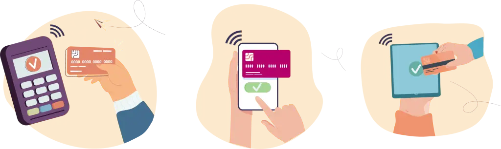Illustration type de paiements