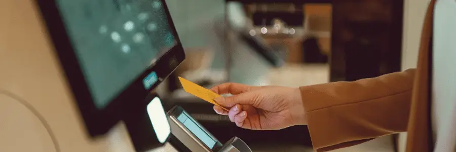 Paiement par carte aux bornes