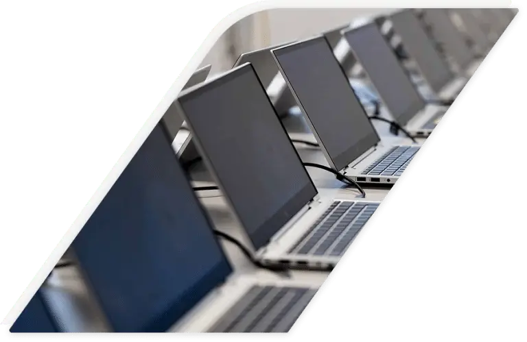 Ecrans d'ordinateur en ligne